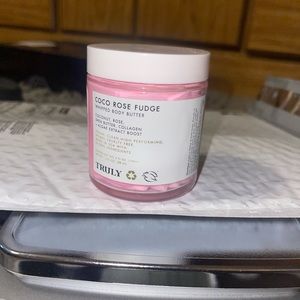 Truly coco rose fudge body butter
